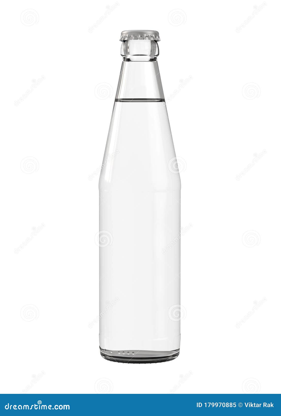 clear white water, soda, juice or beer bottle. 12 oz 11 oz or 355ml 330ml of volume.