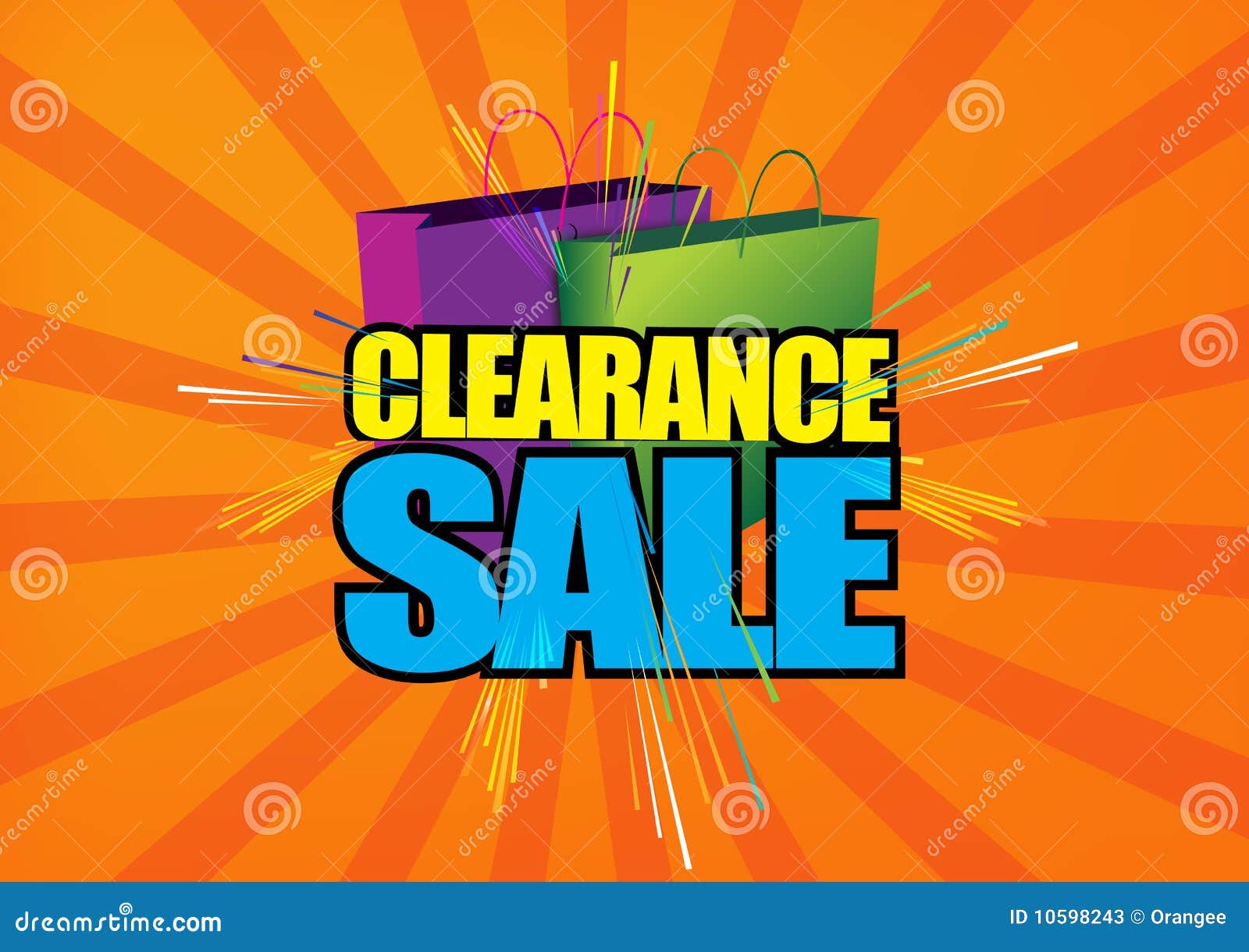 clearance sale sign