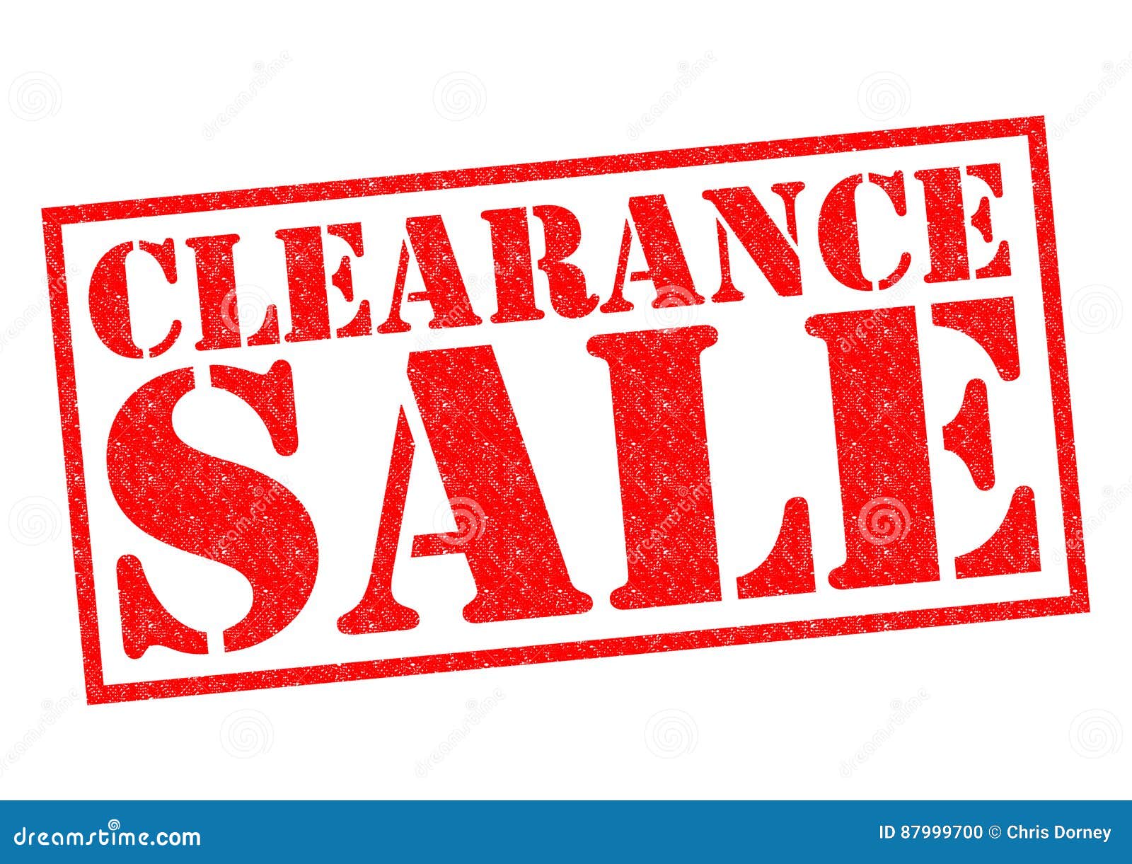 clearance sale