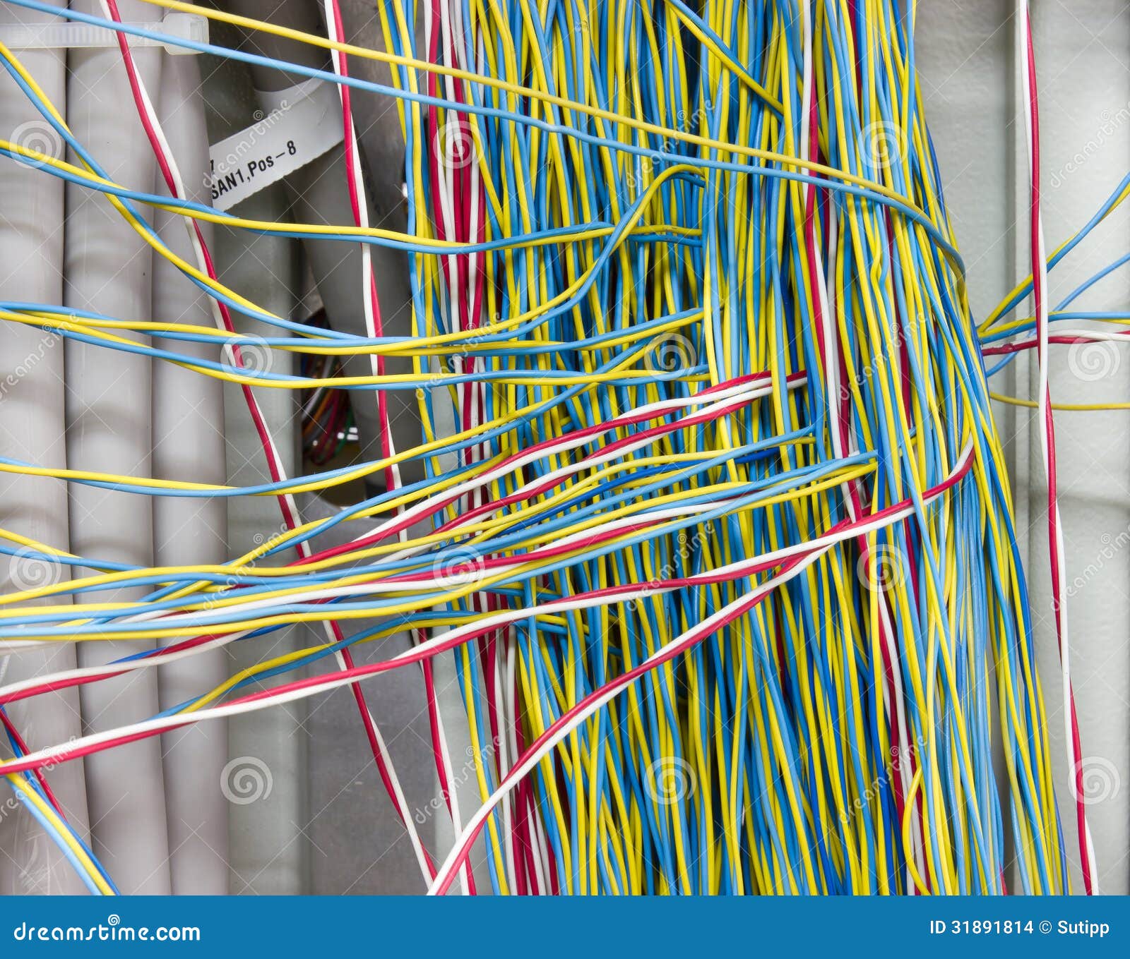 The Cleared Copper Electric Power Cable Stock Photo Image of copper