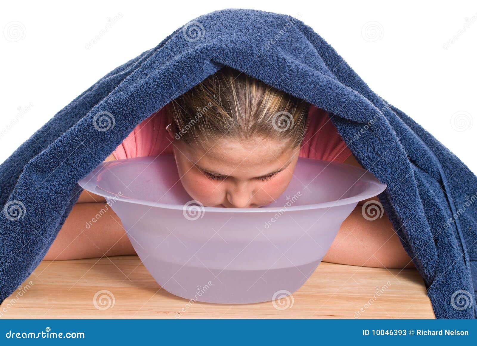 Clearing Sinuses stock image. Image of congestion, home 10046393