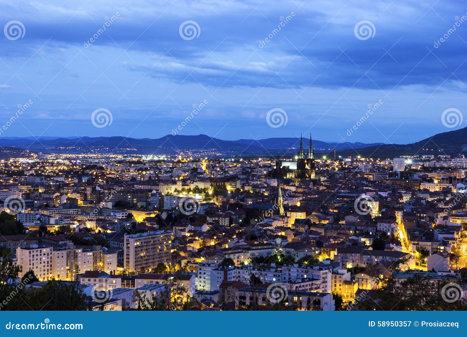 clermont-ferrand in france