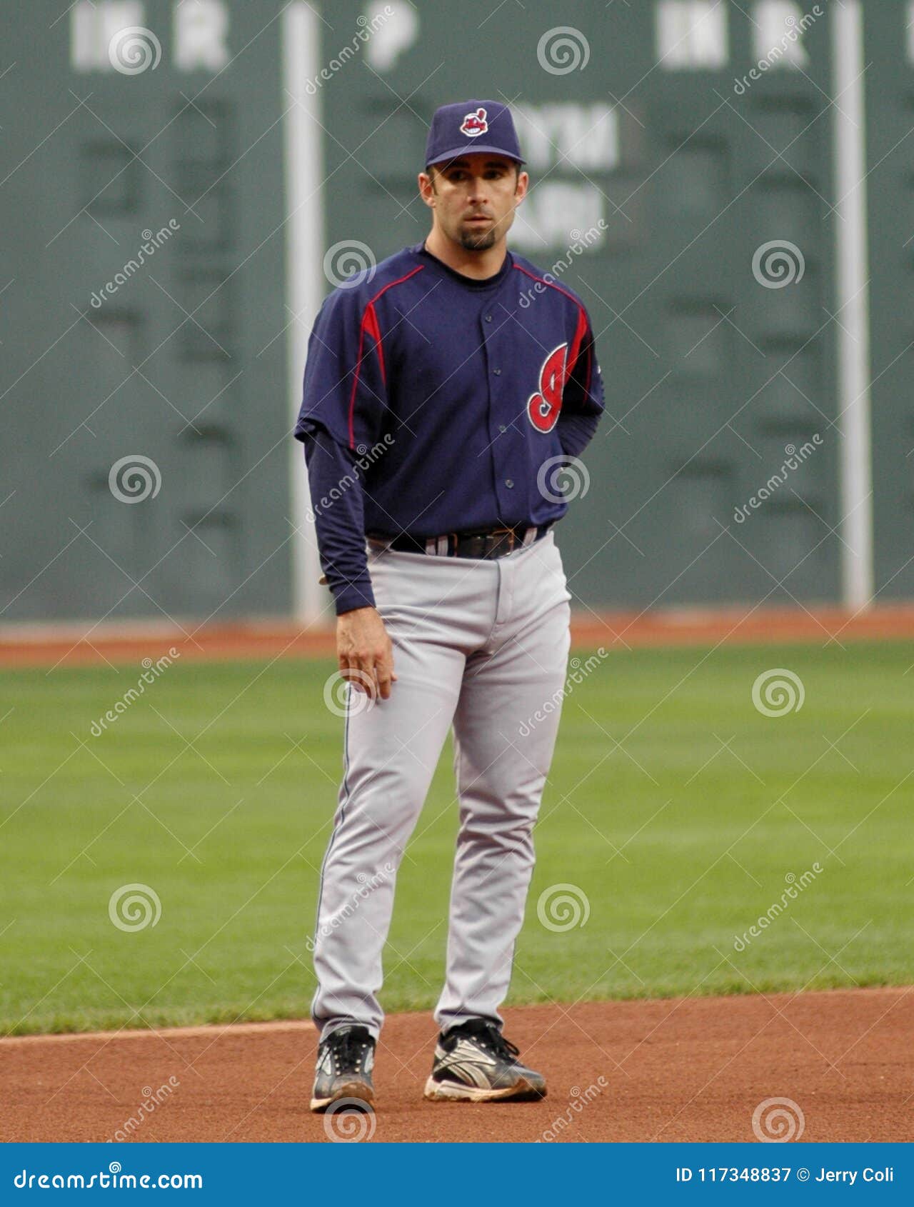 Lou Merloni, Cleveland Indians. Editorial Photo