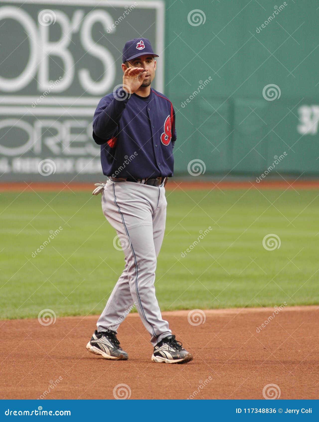 Lou Merloni, Cleveland Indians. Editorial Photo