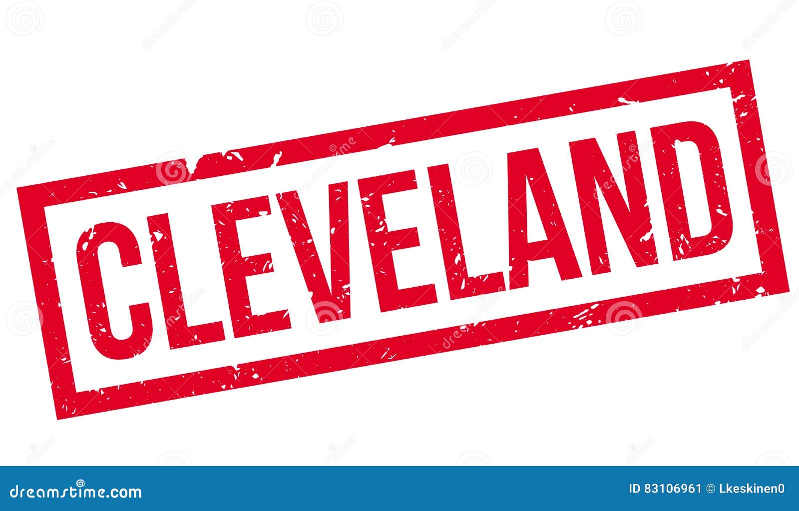 Cleveland rubber stamp stock vector. Illustration of county 83106961