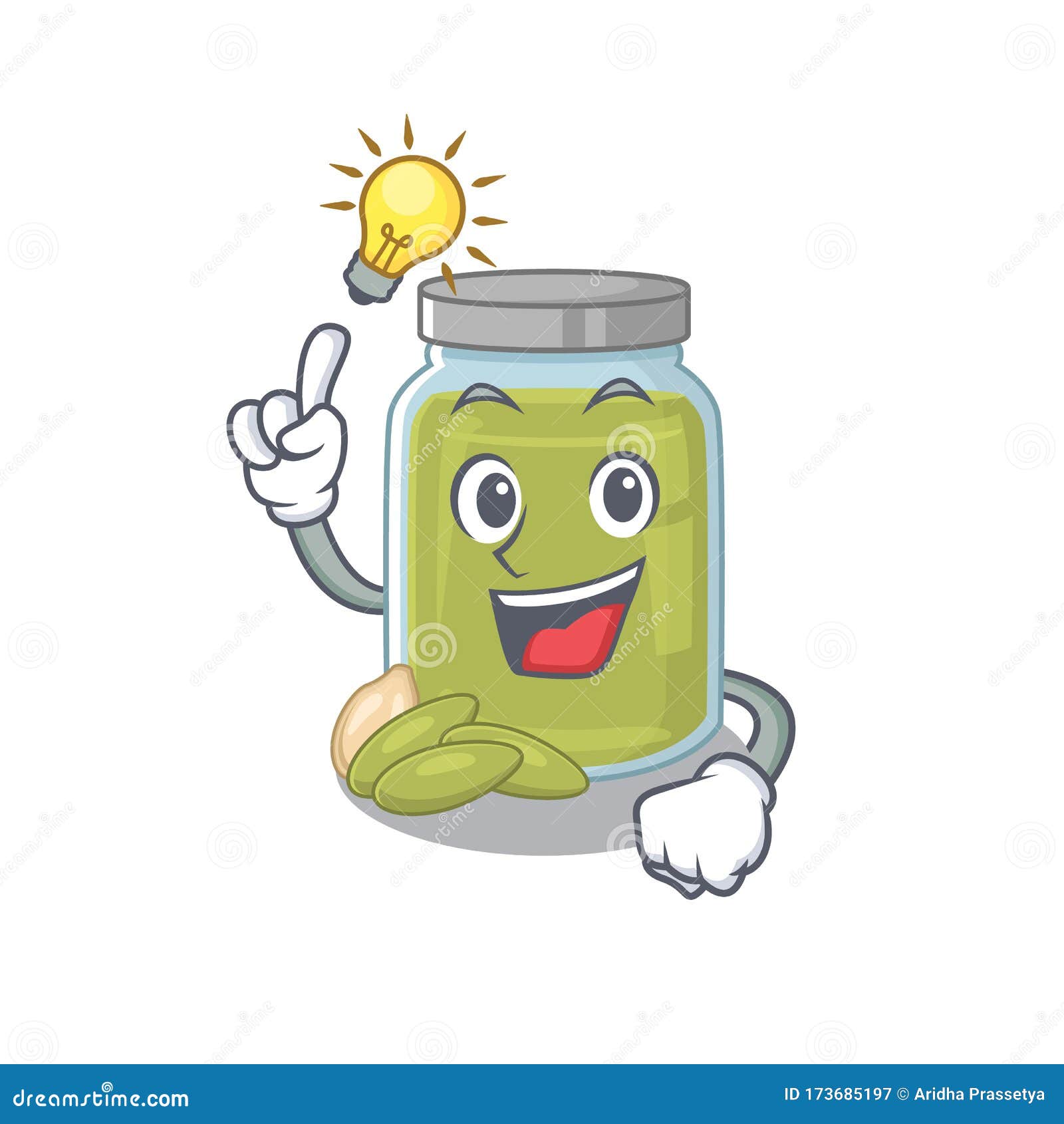 A Clever Pumpkin Seed Butter Cartoon Character Style Have an Idea Gesture Stock Vector - Illustration of minimalist, cute: 173685197 A Clever Pumpkin Seed Butter Cartoon Character Style Have an Idea Gesture Stock Vector - Illustration of minimalist, cute: 173685197