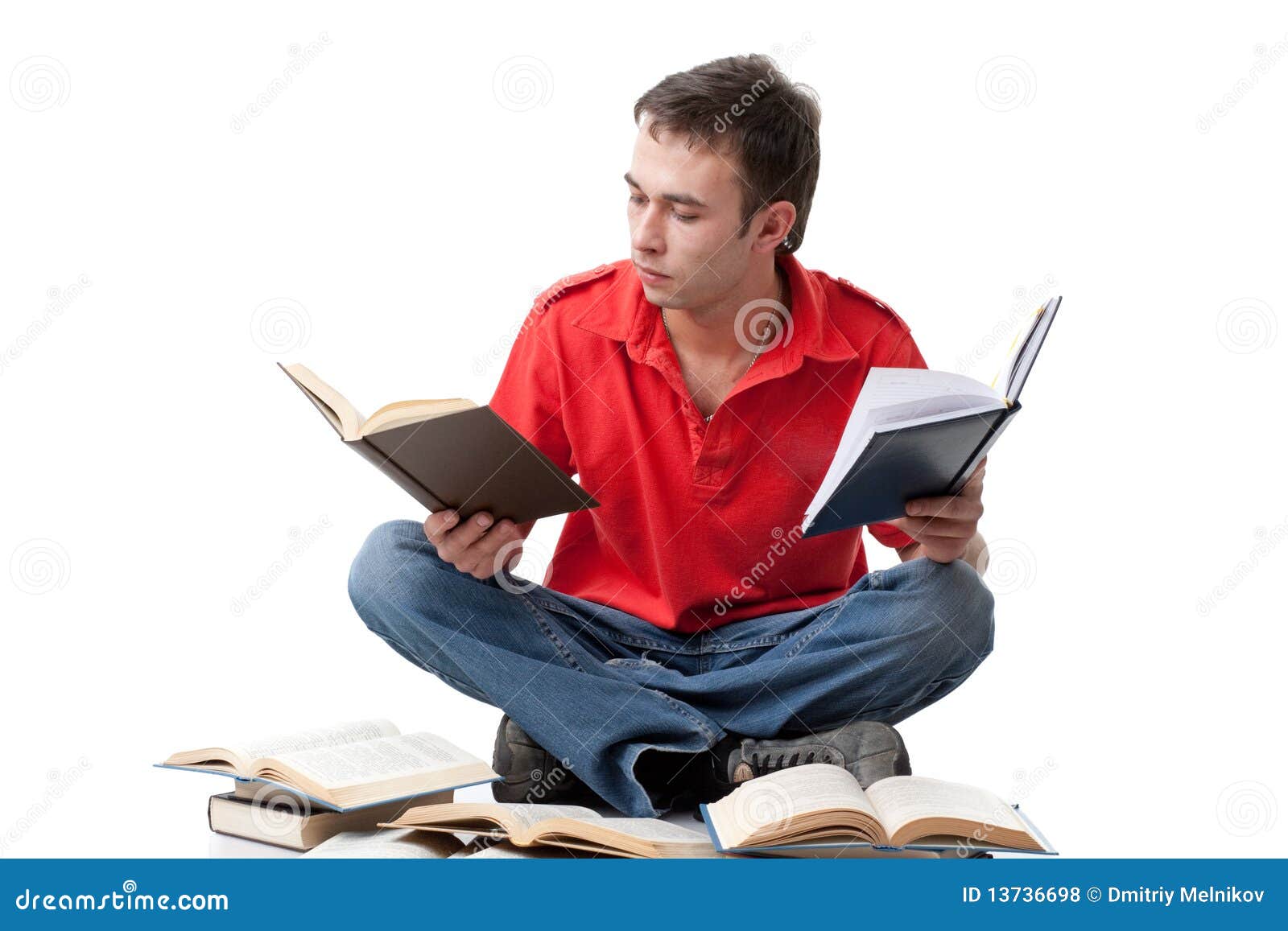 Clever student stock photo. Image of pupil, male, homework - 13736698