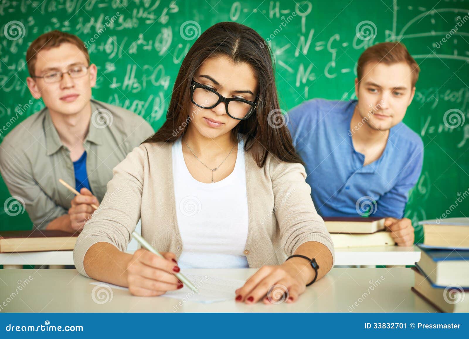 Clever Student Stock Image - Image: 33832701