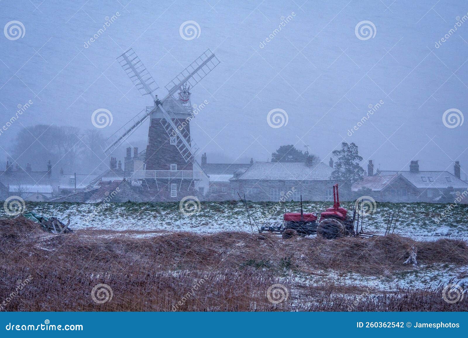 cley next the sea norfolk snow