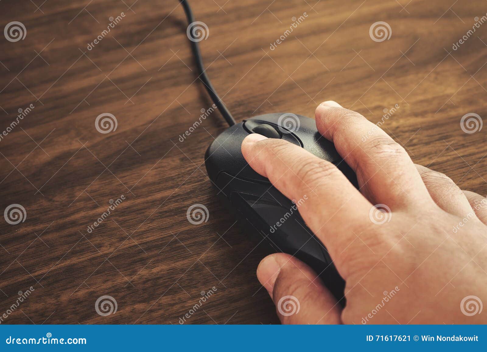 clicking mouse