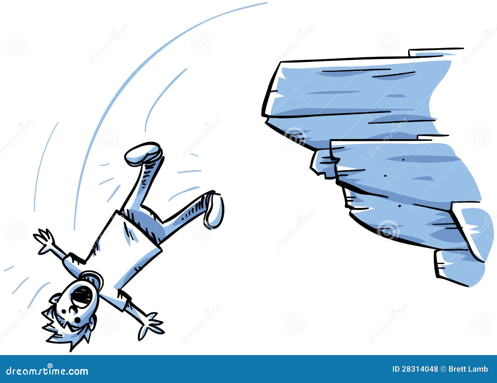 Cliff Fall stock illustration. Illustration of cliff - 28314048