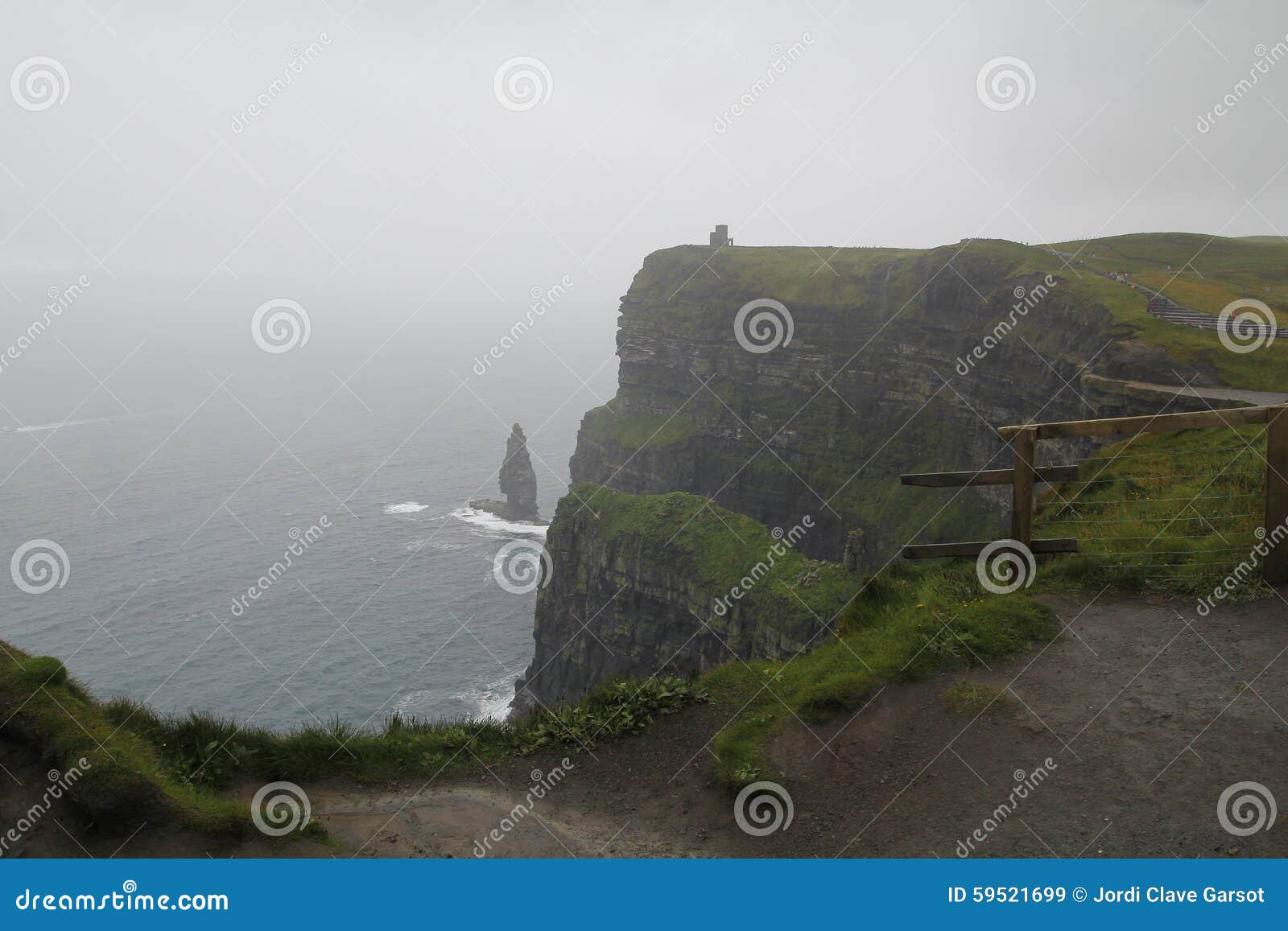 Cliffs of Moher in Clare Co., Ireland Stock Image - Image of famous ...