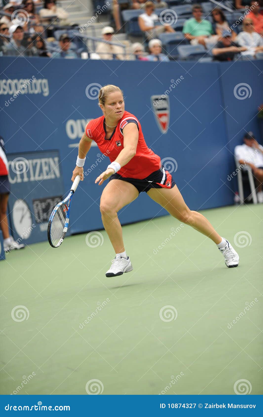 Clijsters Kim at US Open 2009 Editorial Photography - Image of usopen ...