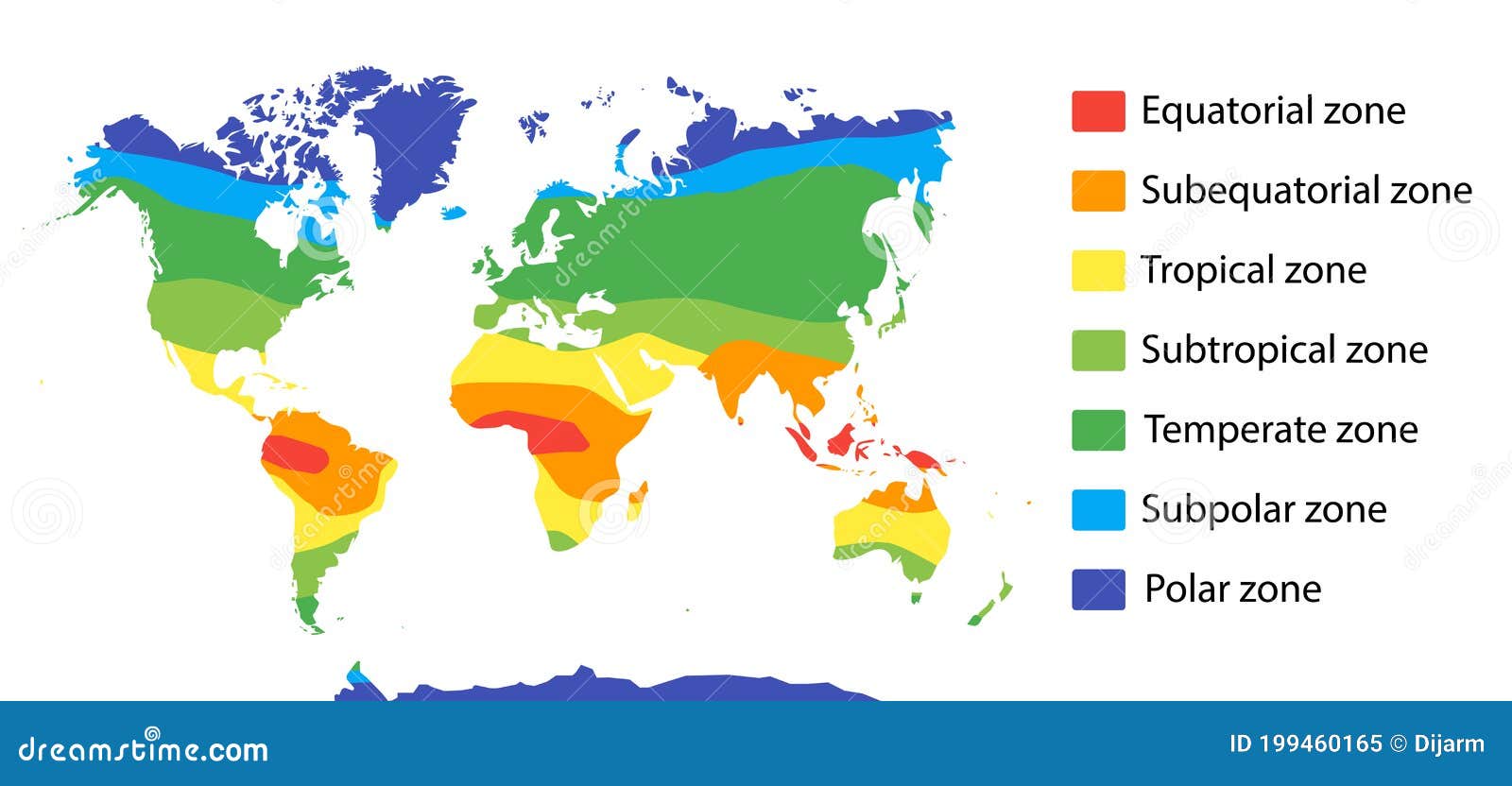 Polar Climate Zone Map