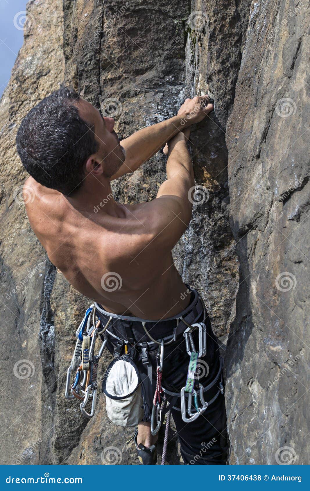 Climber stock photo. Image of gear, acrobatic, equilibrium 37406438