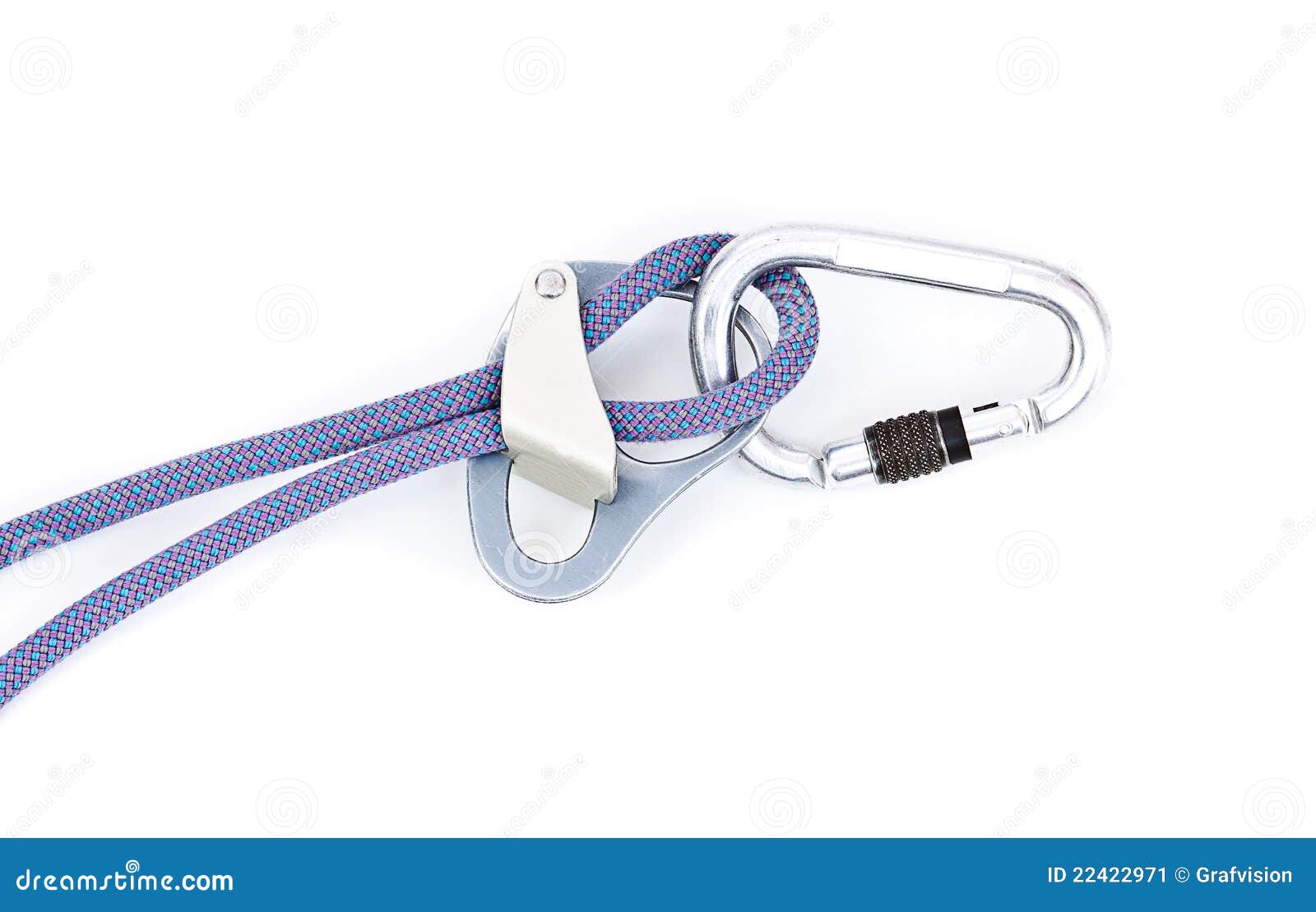 Climbing equipment stock image. Image of belaying, recreational 22422971