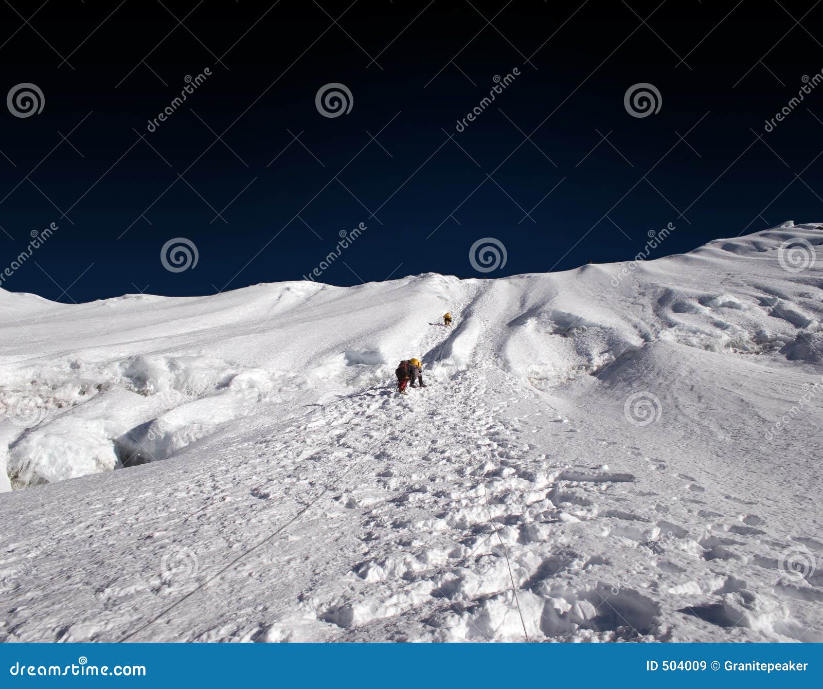 climbing the himalayas - nepal