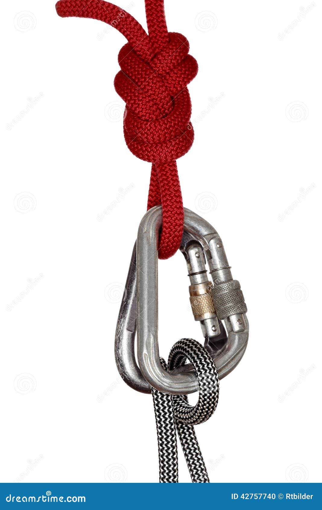 Climbing knot with hooks stock photo. Image of moving - 42757740