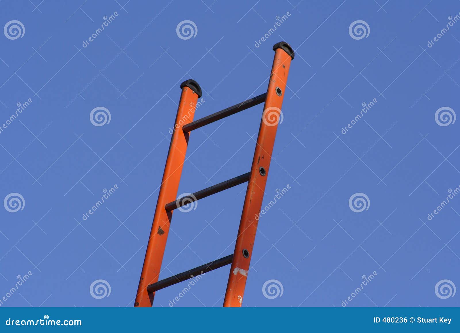 Climbing the ladder stock photo. Image of reaching, building 480236