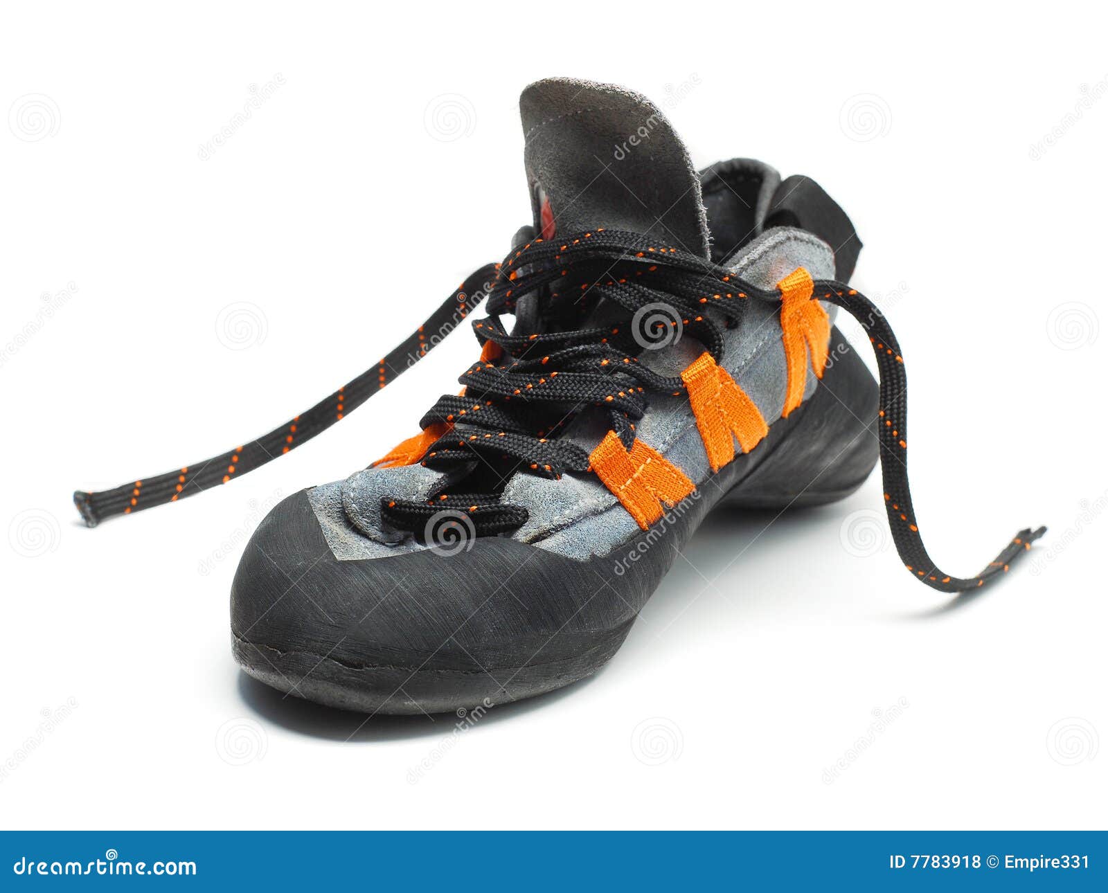 Climbing shoe stock photo. Image of climb, footwear, lace 7783918