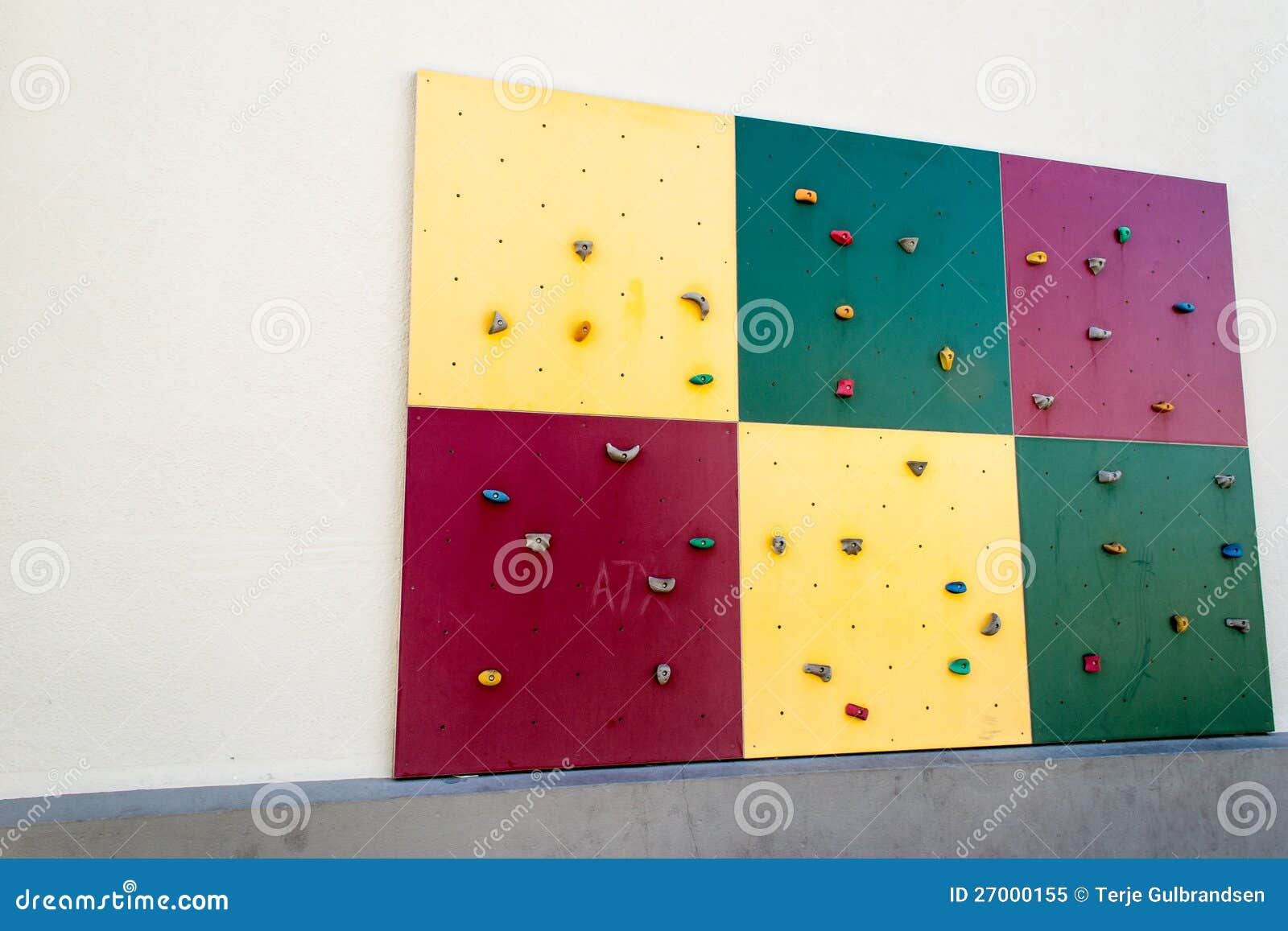 Climbing wall angle 1 stock image. Image of concentration 27000155