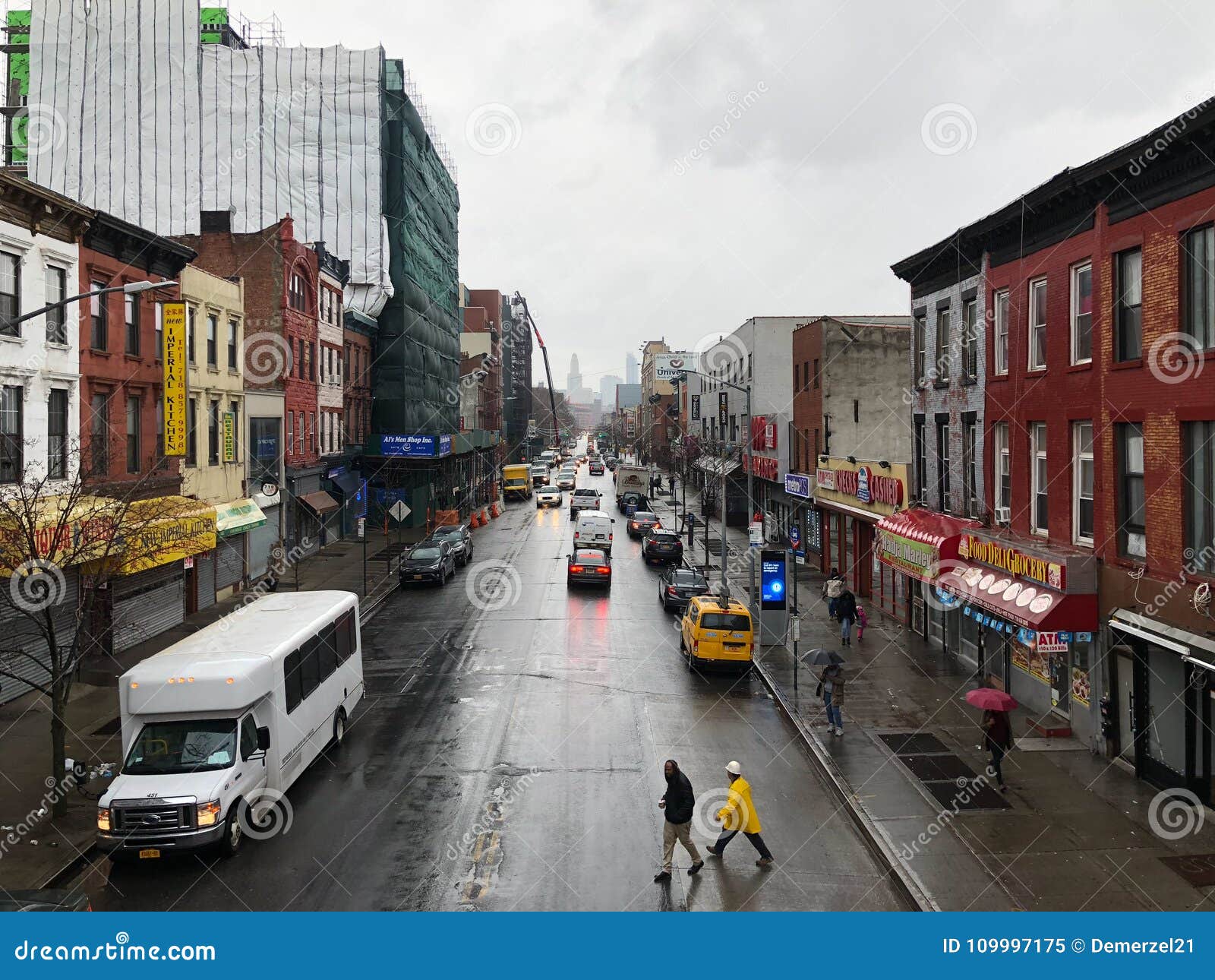 Clinton Hill Brooklyn, Nueva York Imagen editorial Imagen de