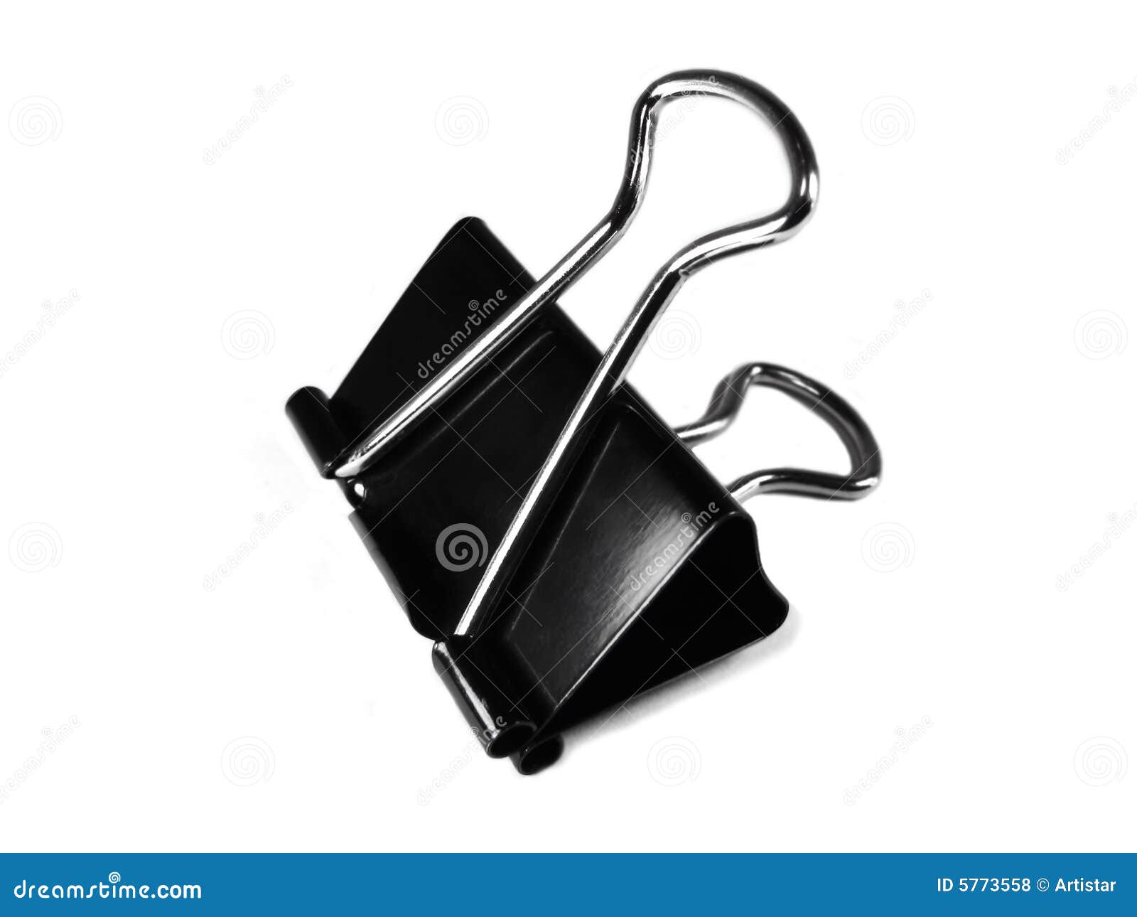 Clip del metal foto de archivo. Imagen de primer, asimiento 5773558