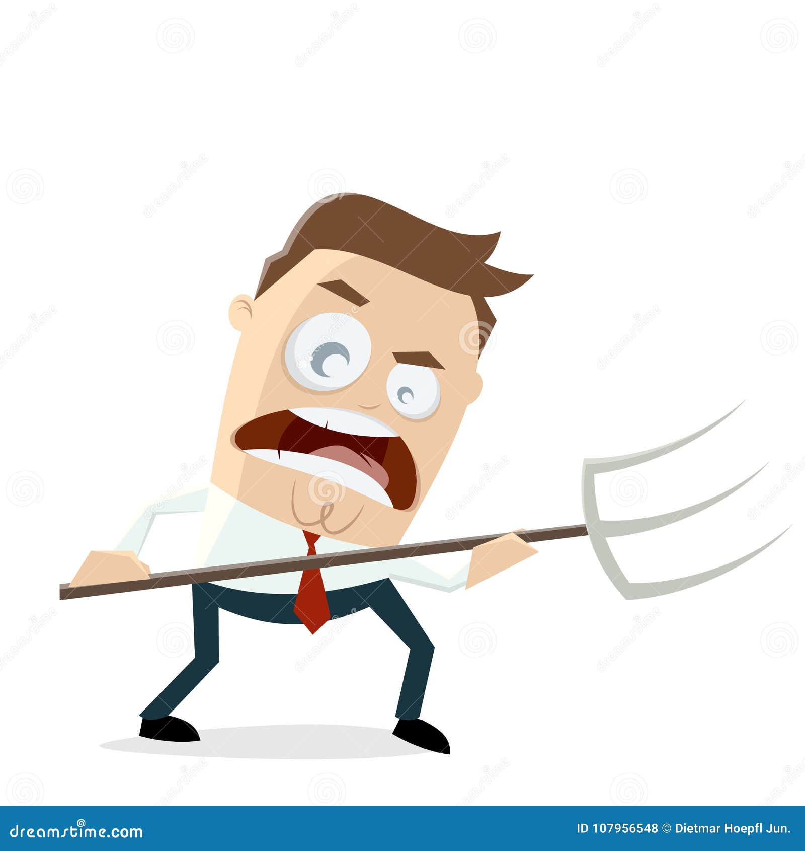 angry businessman clipart