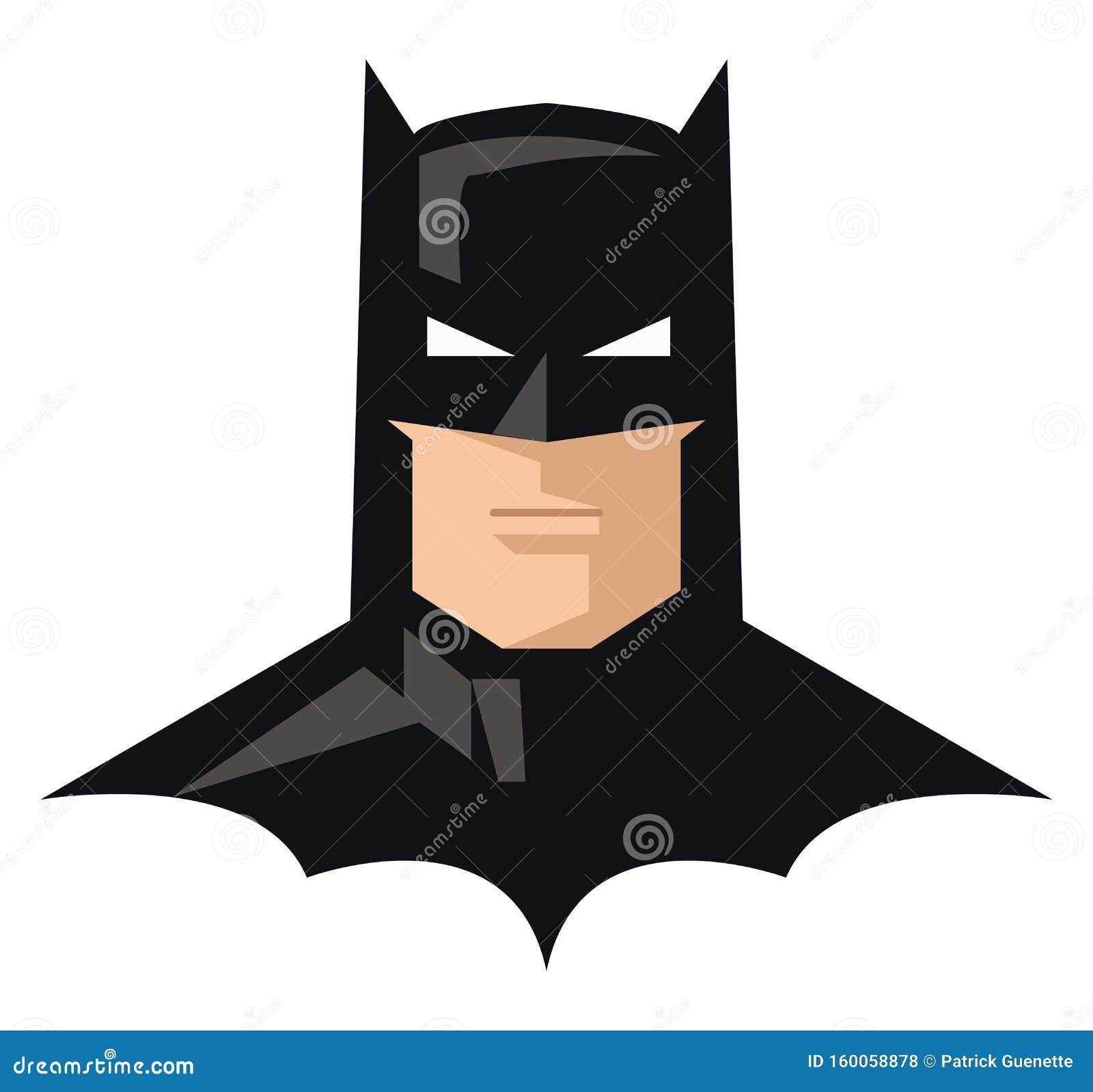 Clipart De Comic SuperhÃ©roe Batman En Su IcÃ³nico Dibujo De Color  Vectorial O IlustraciÃ³n Foto de archivo editorial - Ilustración de  estupendo, tebeos: 160058878