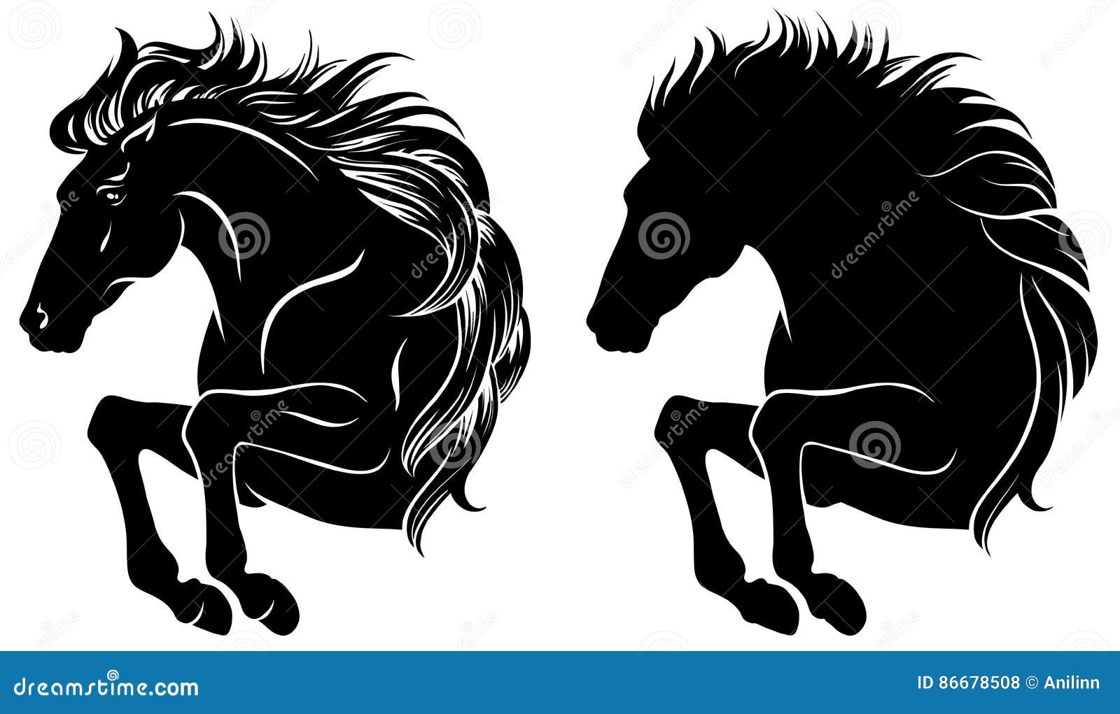 Ilustrações De Cavalos De Salto PNG , Clipart De Cavalo, Saltar