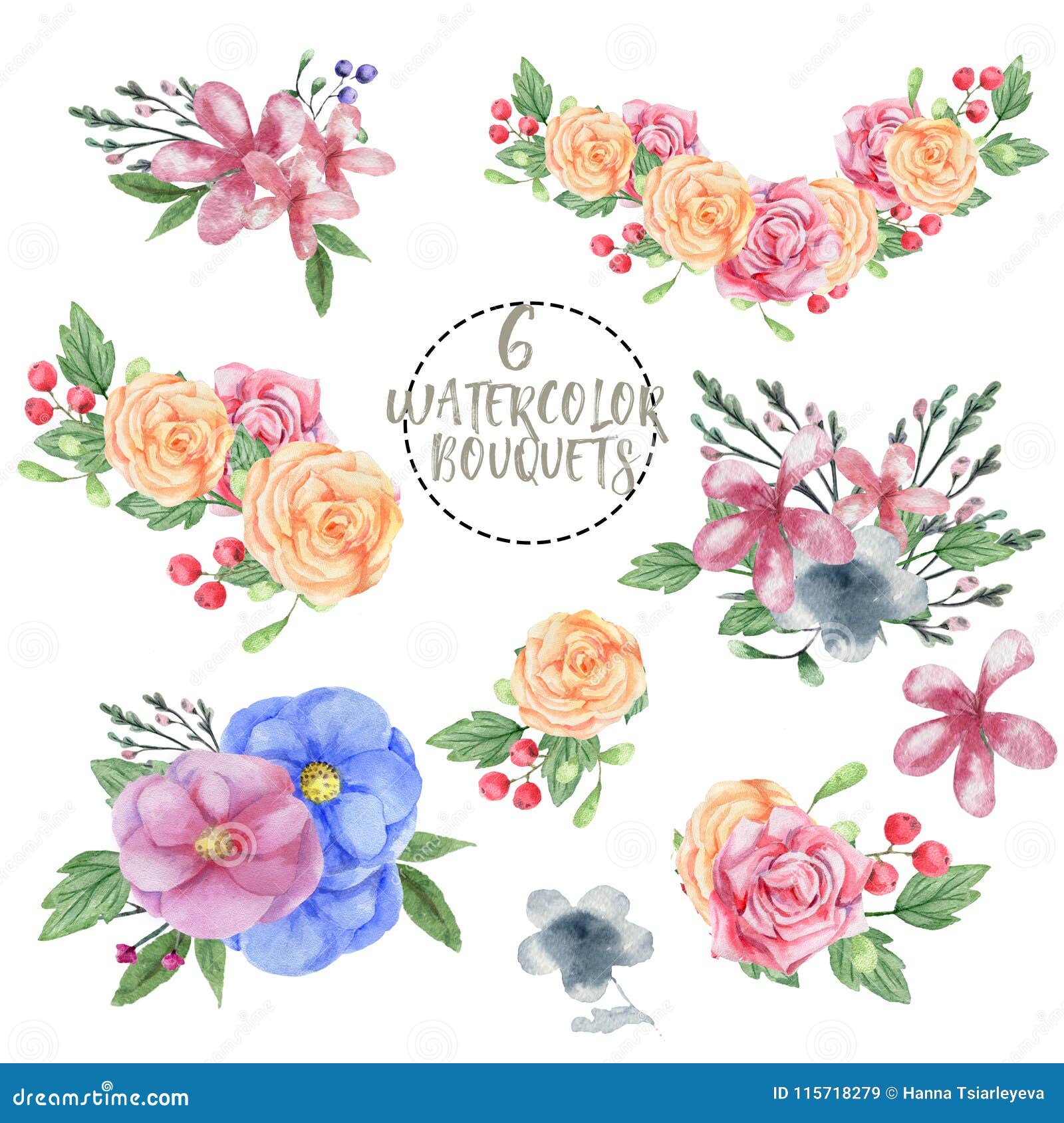 Clipart Images Graphiques Geometrique D Illustration De Dessin De Cadre De Fleurs De Vert De Donnees De Bounquet De Fleurs D Aq Illustration Stock Illustration Du Clipart Dessin