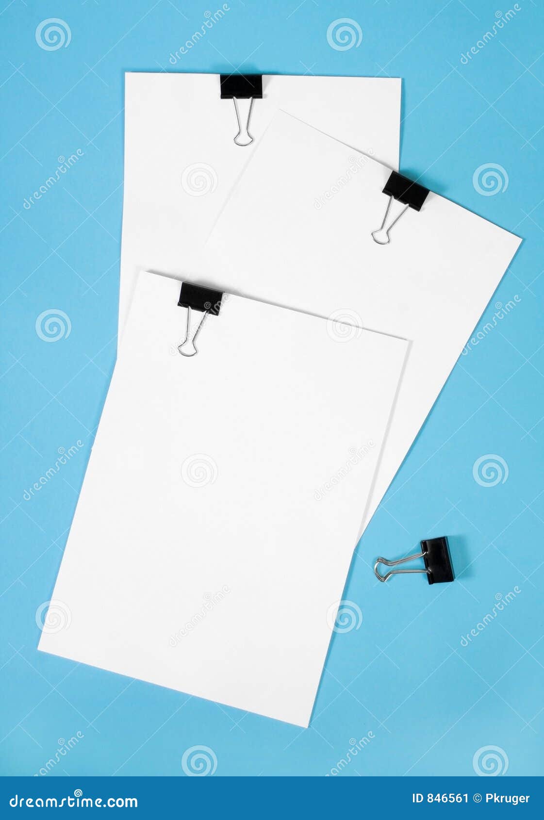 clipboard with squared paper