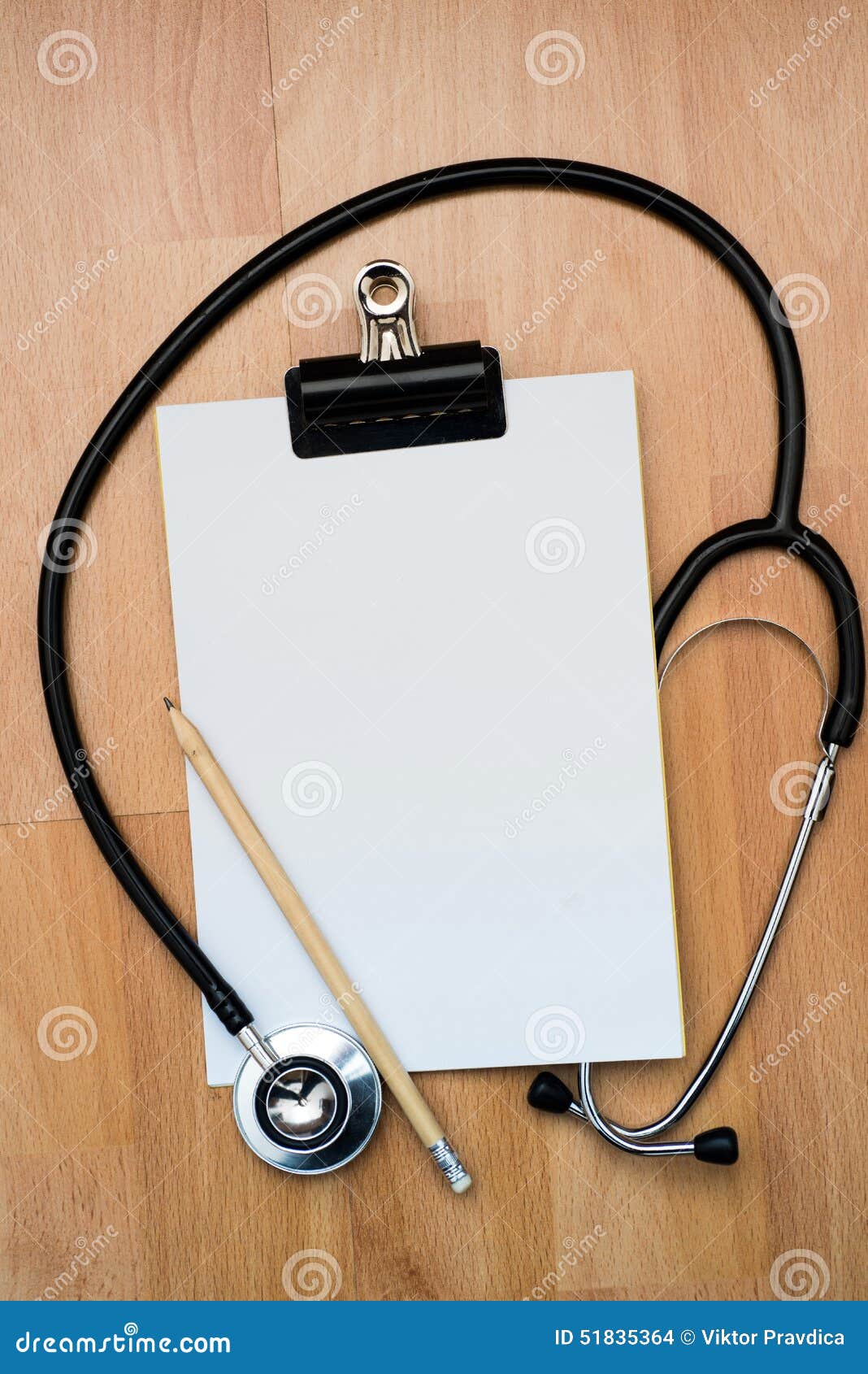 Clipboard with stethoscope stock photo. Image of data 51835364
