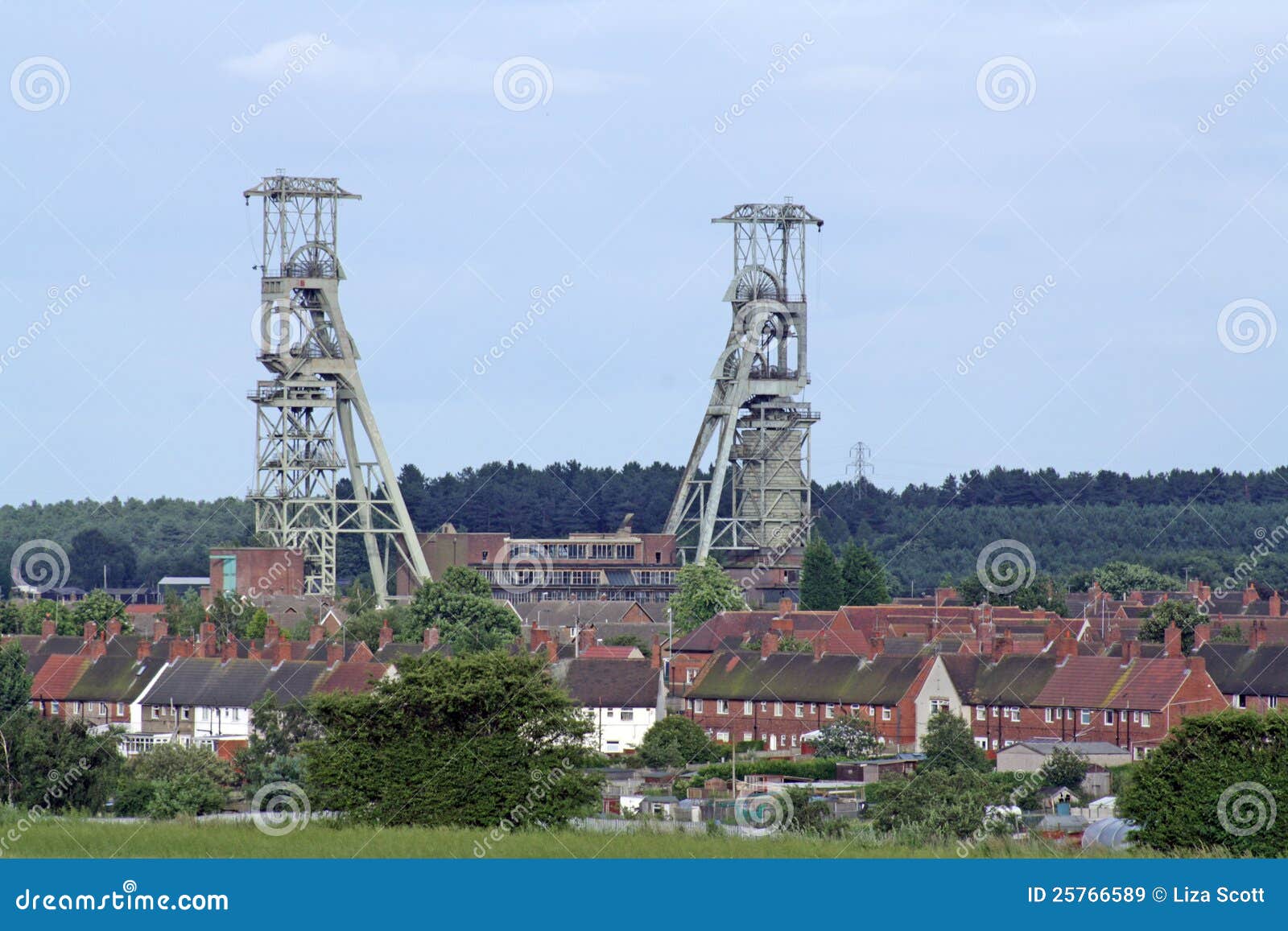 Clipstone pit stocks stock image. Image of nostalgic 25766589