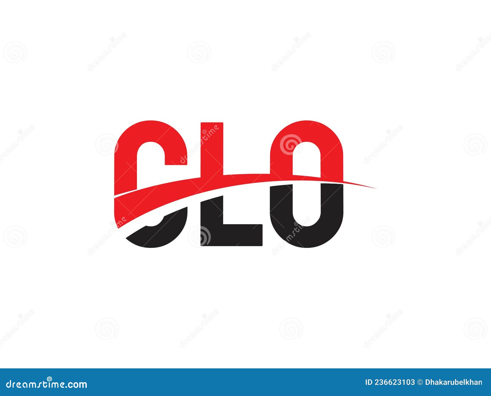 clo letter initial logo   