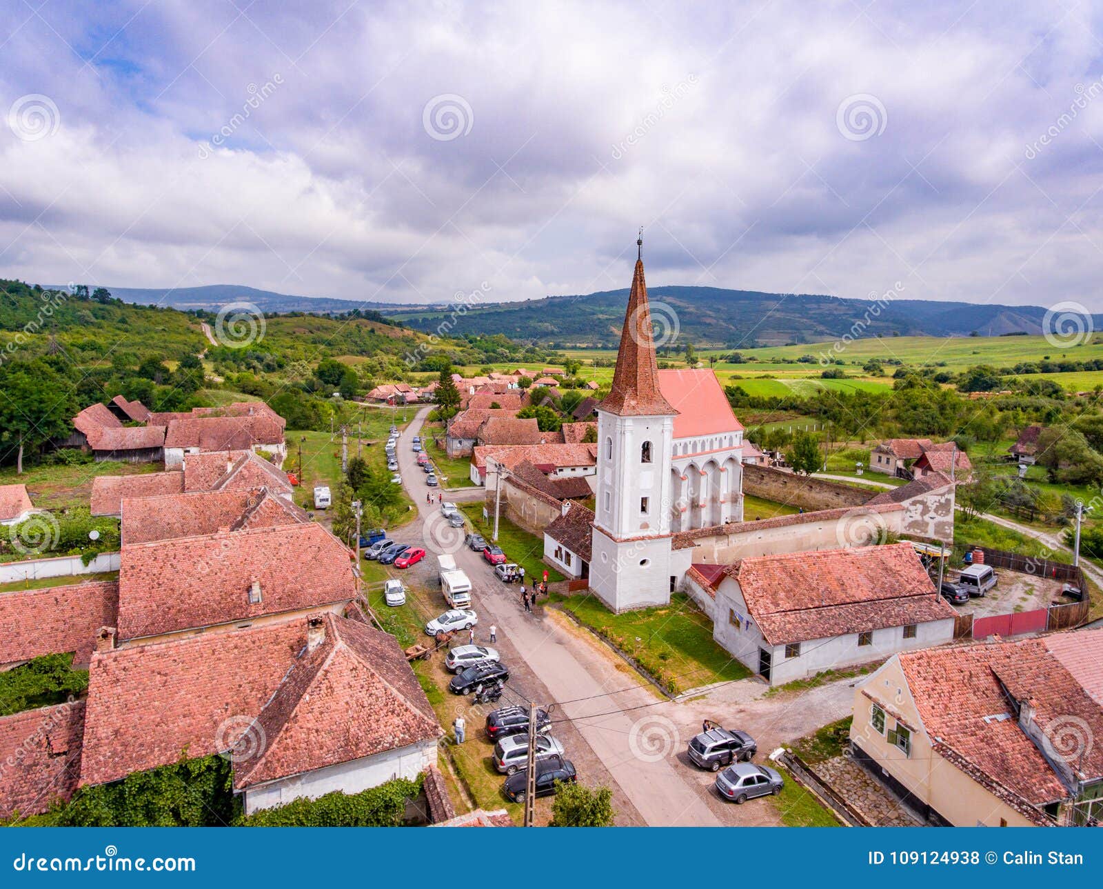 Cloasterf Saxon Village and Fortified Church in Transylvania, Romania ...