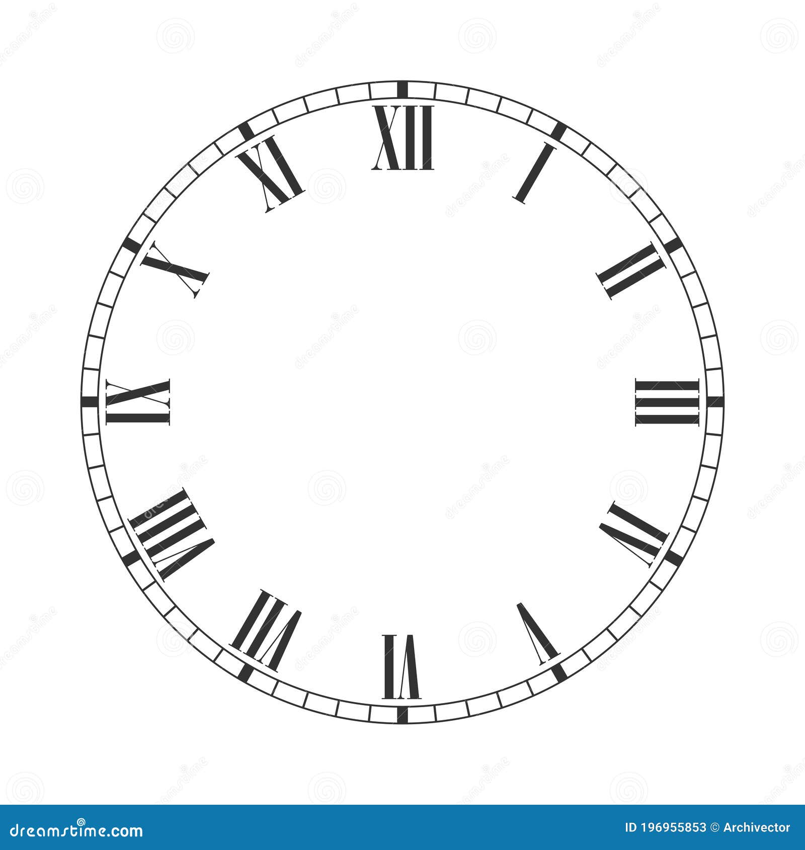  retro dial watch   on white  background