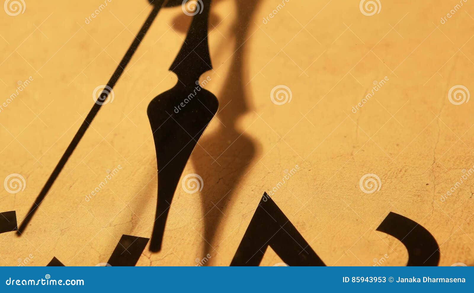 Clock Face Ticking stock video. Video of midnight, chronometer 85943953