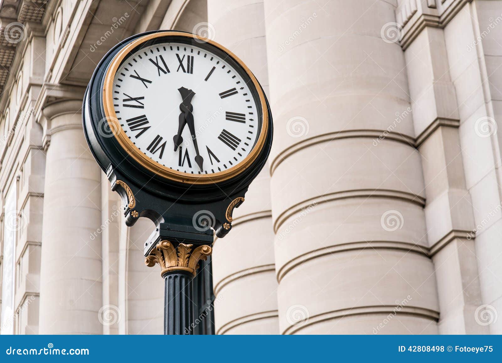 clock at historic union station kansas city missouri