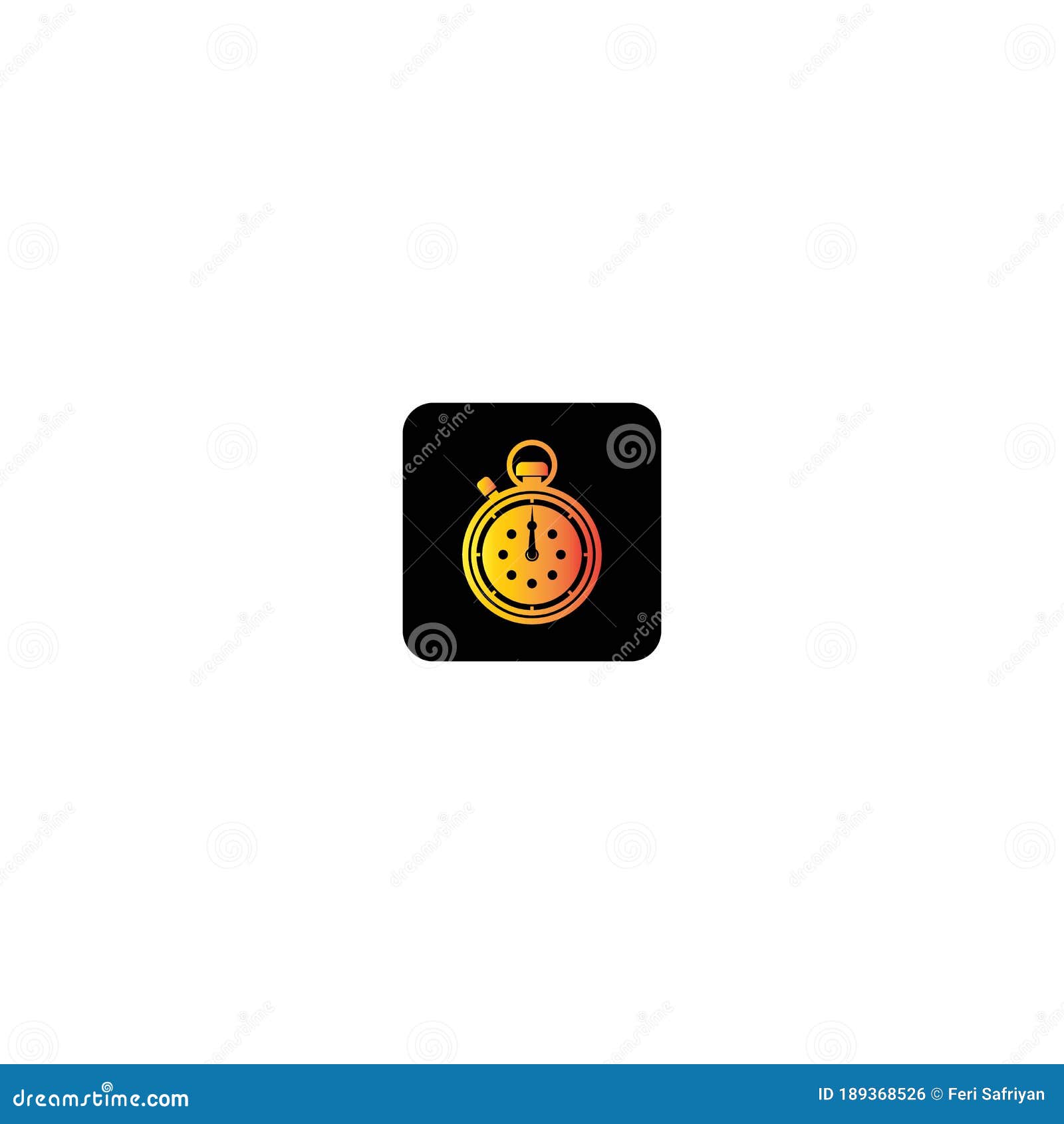 clock logo  icon