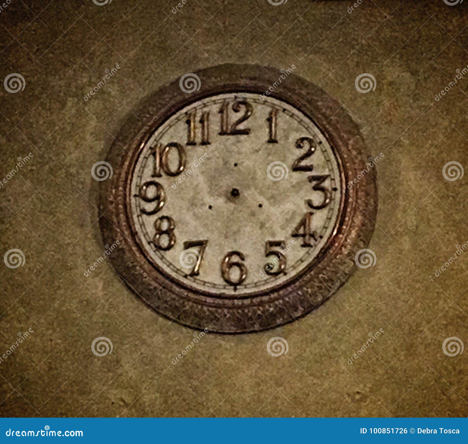 Clock with no hands stock photo. Image of tell, round - 100851726