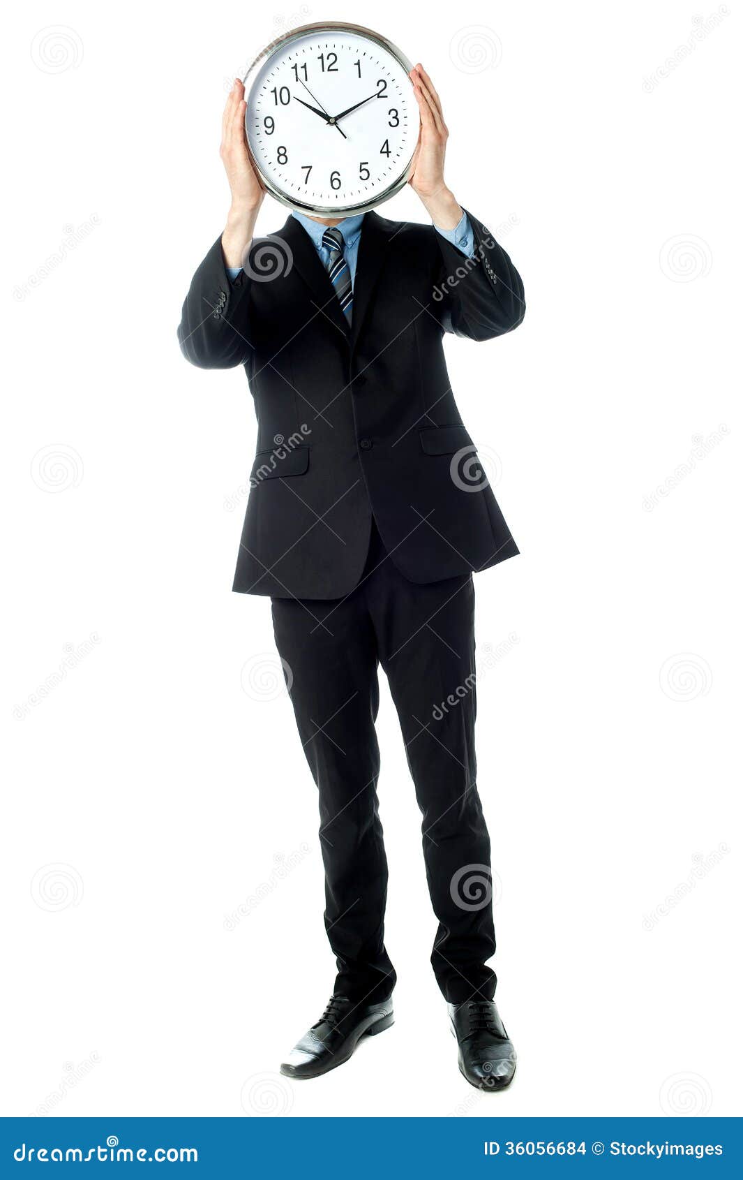 The Clock is Ticking, Keep Working Hard. Stock Photo Image of hide