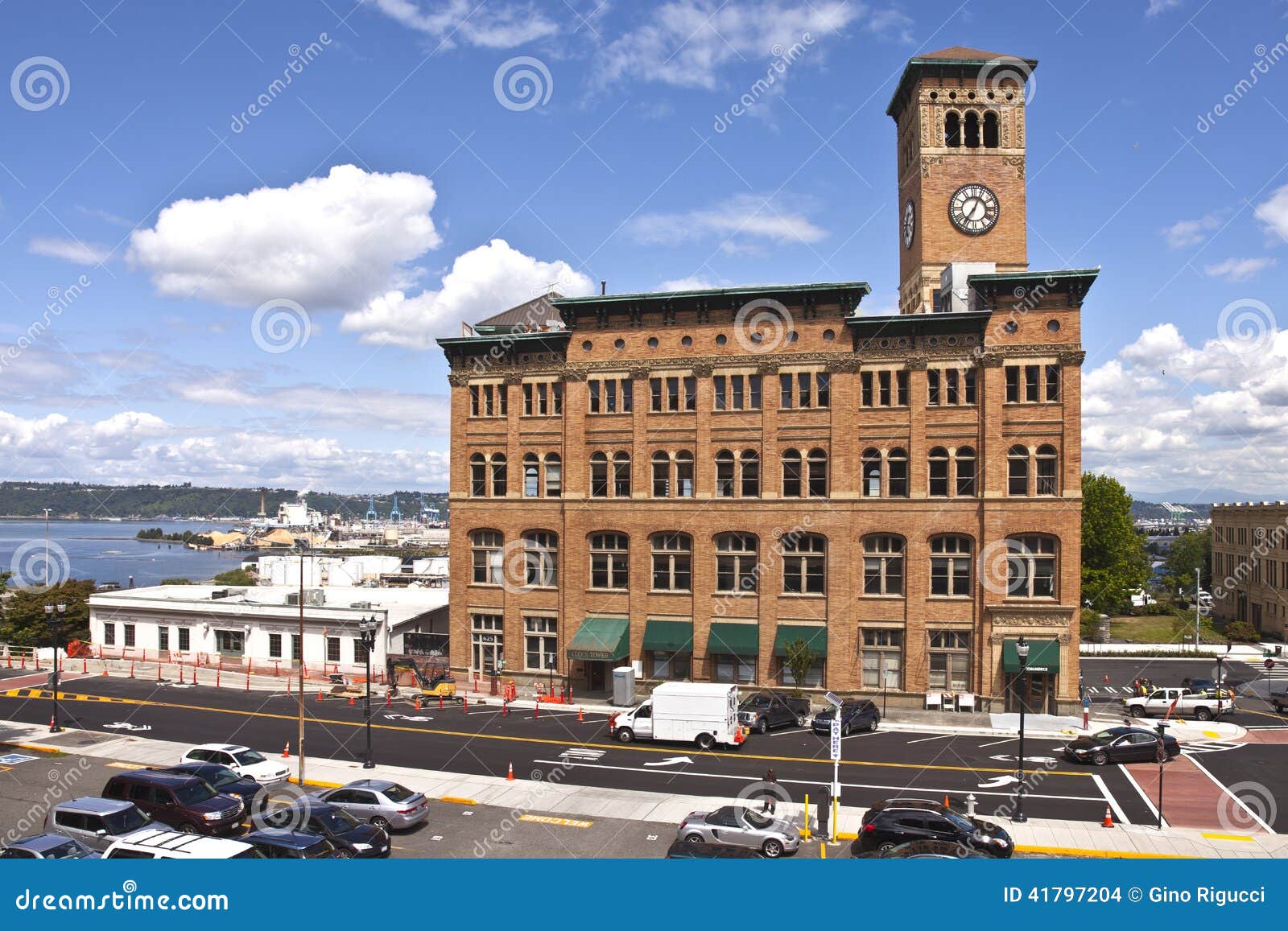 Clock Tower Building Washington. Editorial Stock Image Image