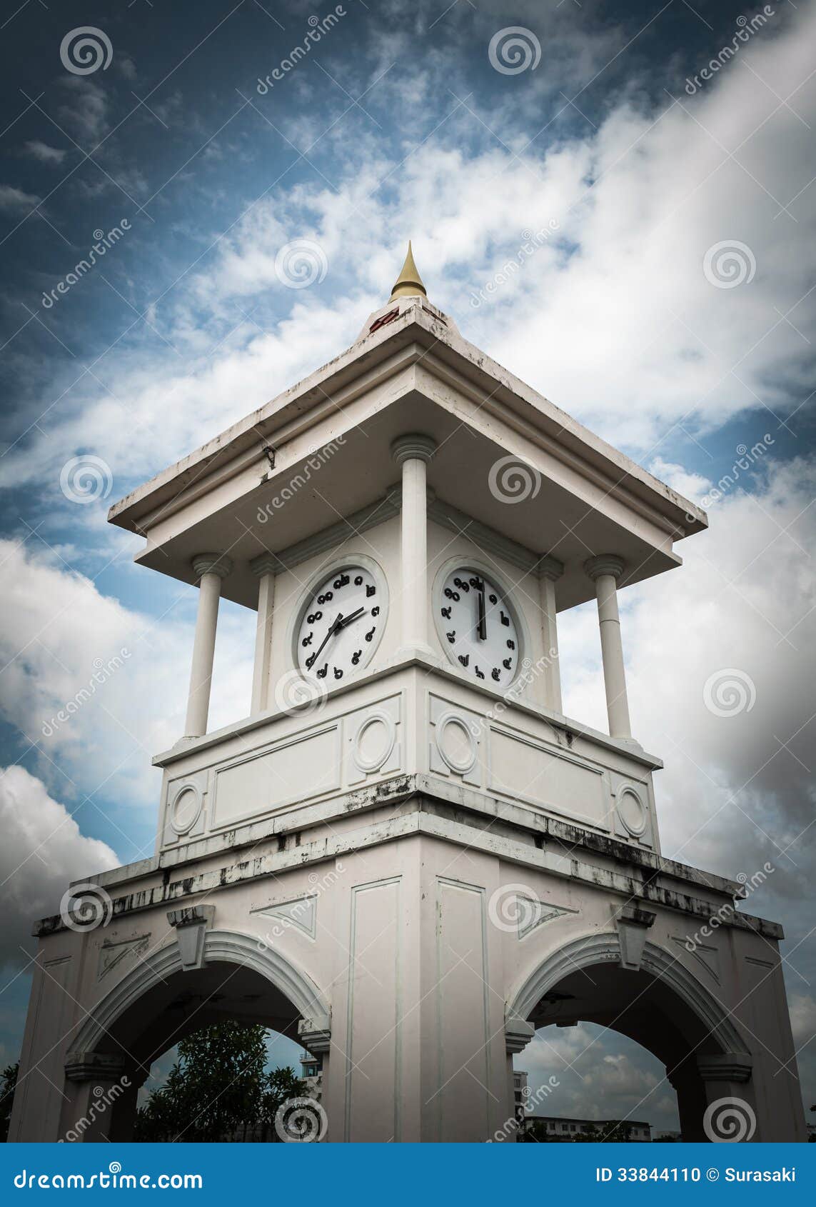 Clock Tower, Phuket, Thailand Stock Photo Image of symbol, chime