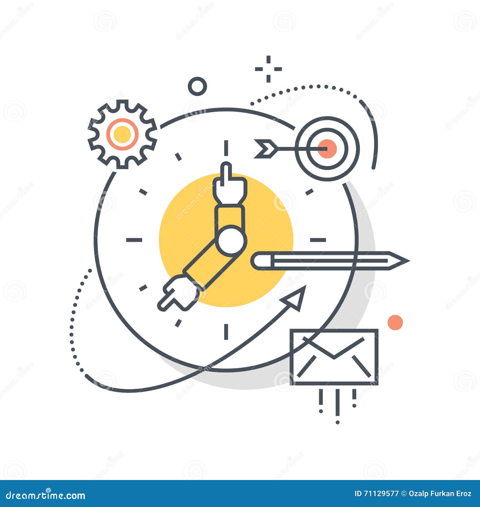 clock-work-hours-concept-illustration-stock-illustration