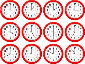 Old Clocks Stock Photography CartoonDealer 21607850