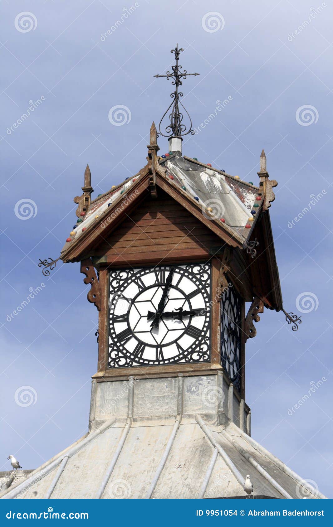 clocktower in the victoria and alfred waterwfront