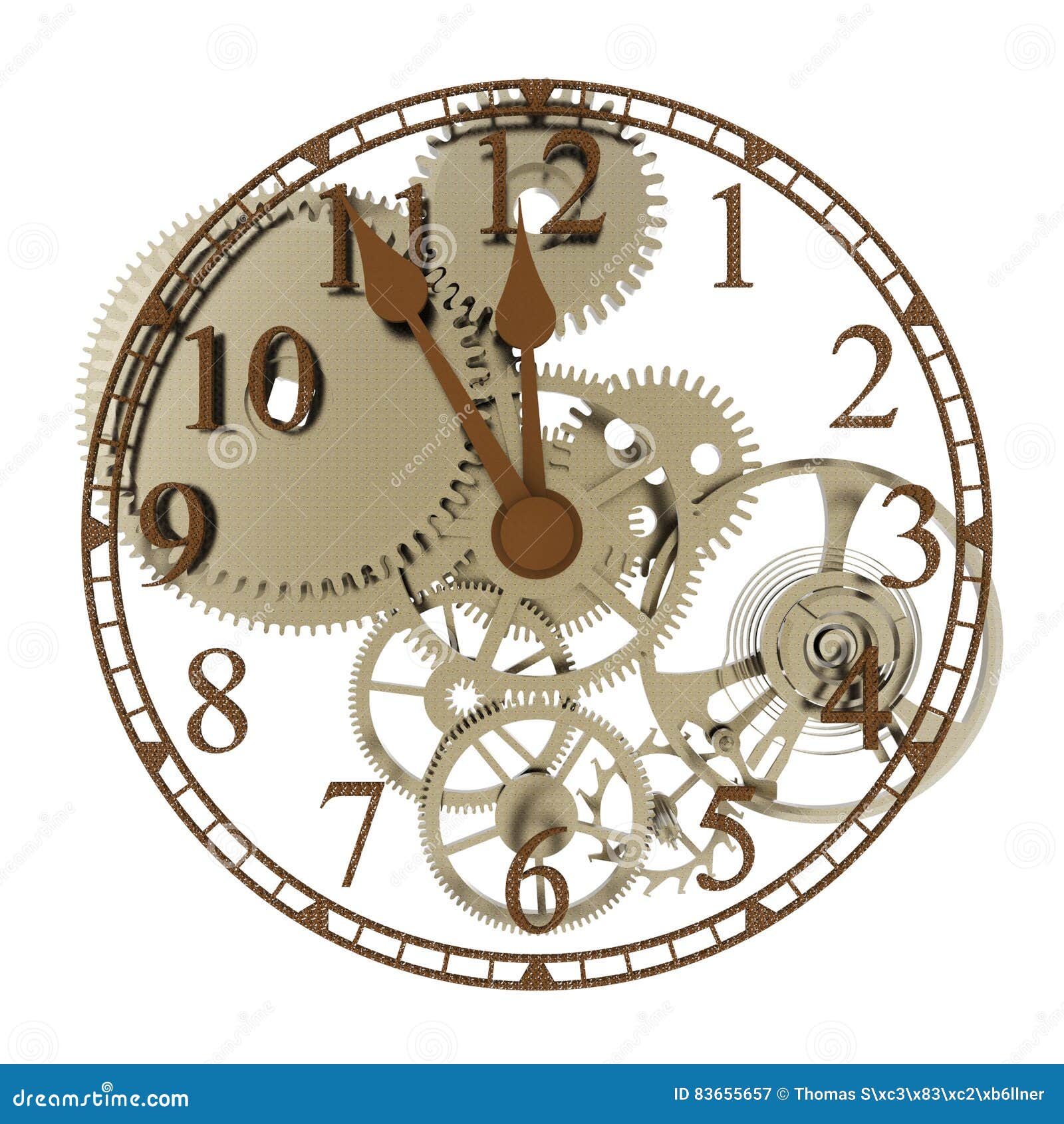 Clockwork illustration stock. Illustration du montres 83655657