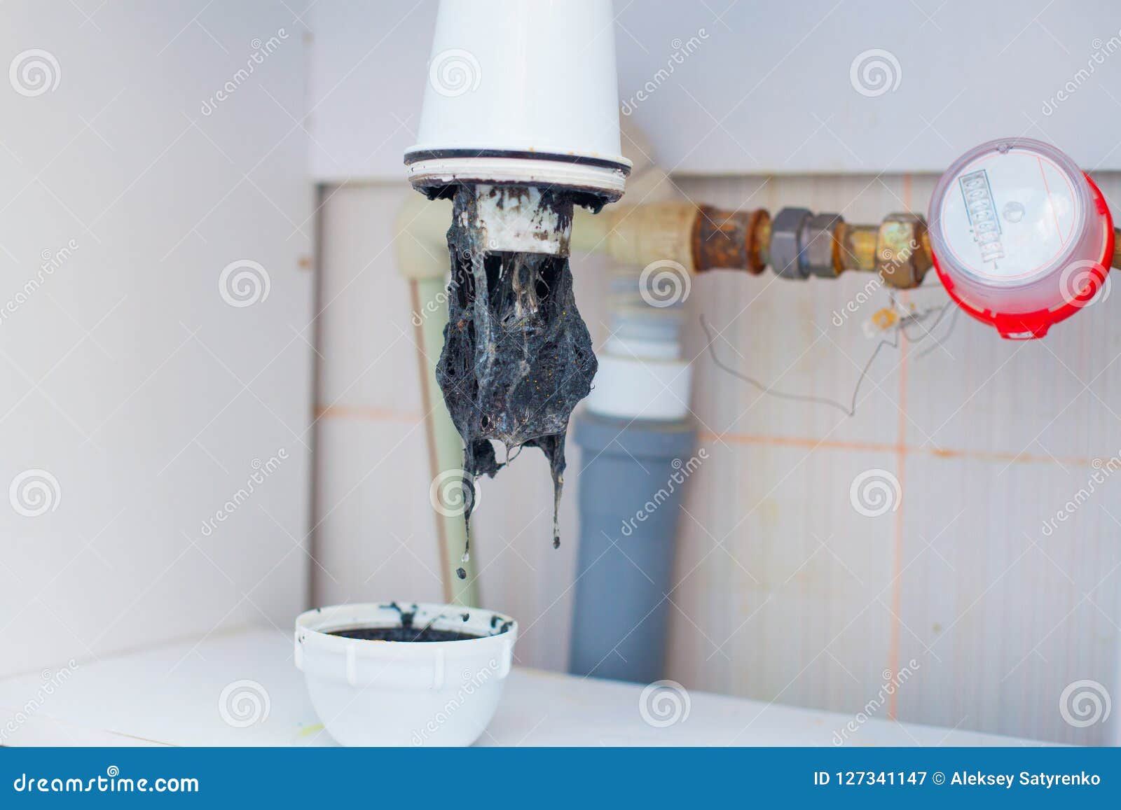 Clogged Sink Pipe Unclog A Drain From Hairs And Other Stuff