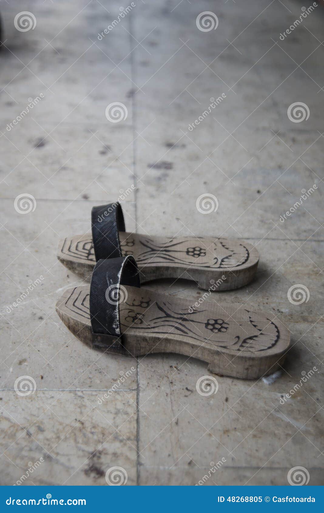 Clogs stock image. Image of object, shoe, muslim, ablution - 48268805